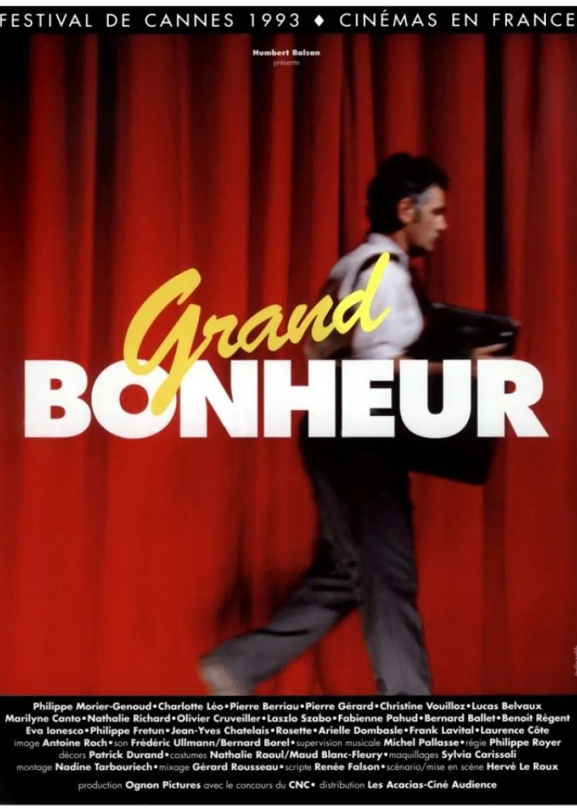 Grand bonheur poster