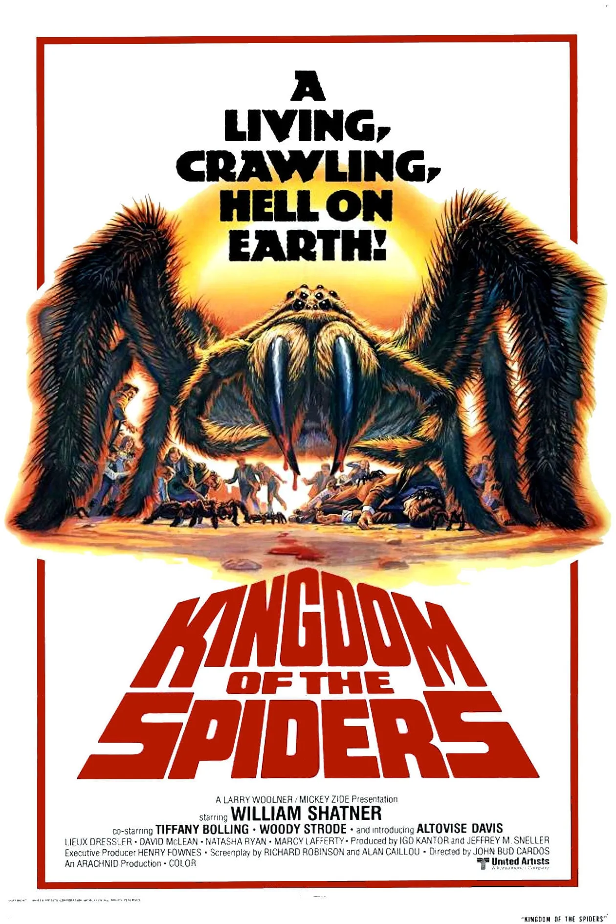 Kingdom of the Spiders poster