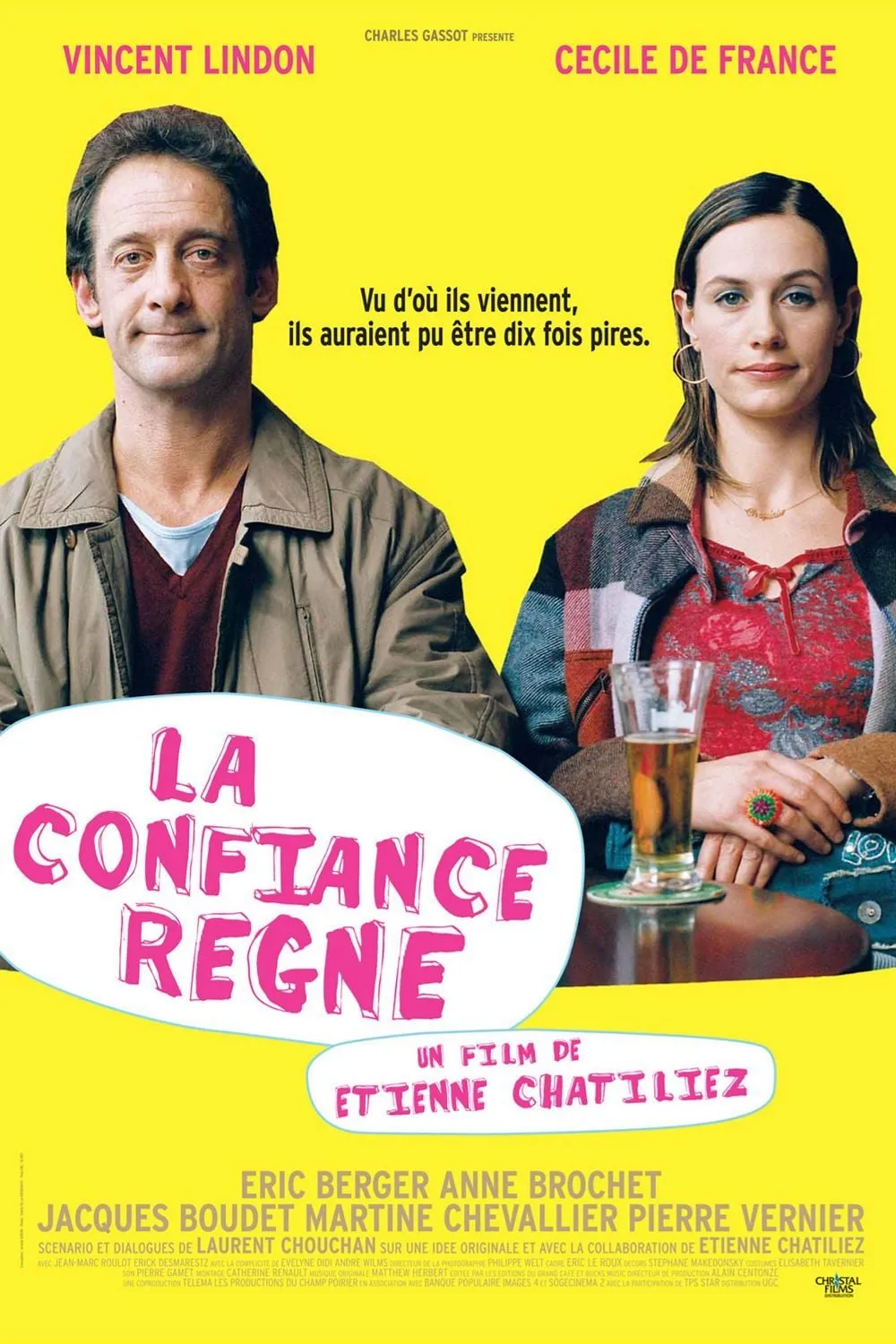 La confiance règne poster
