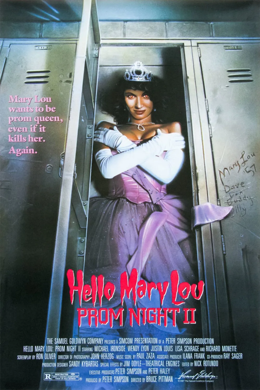 Hello Mary Lou: Prom Night 2 poster