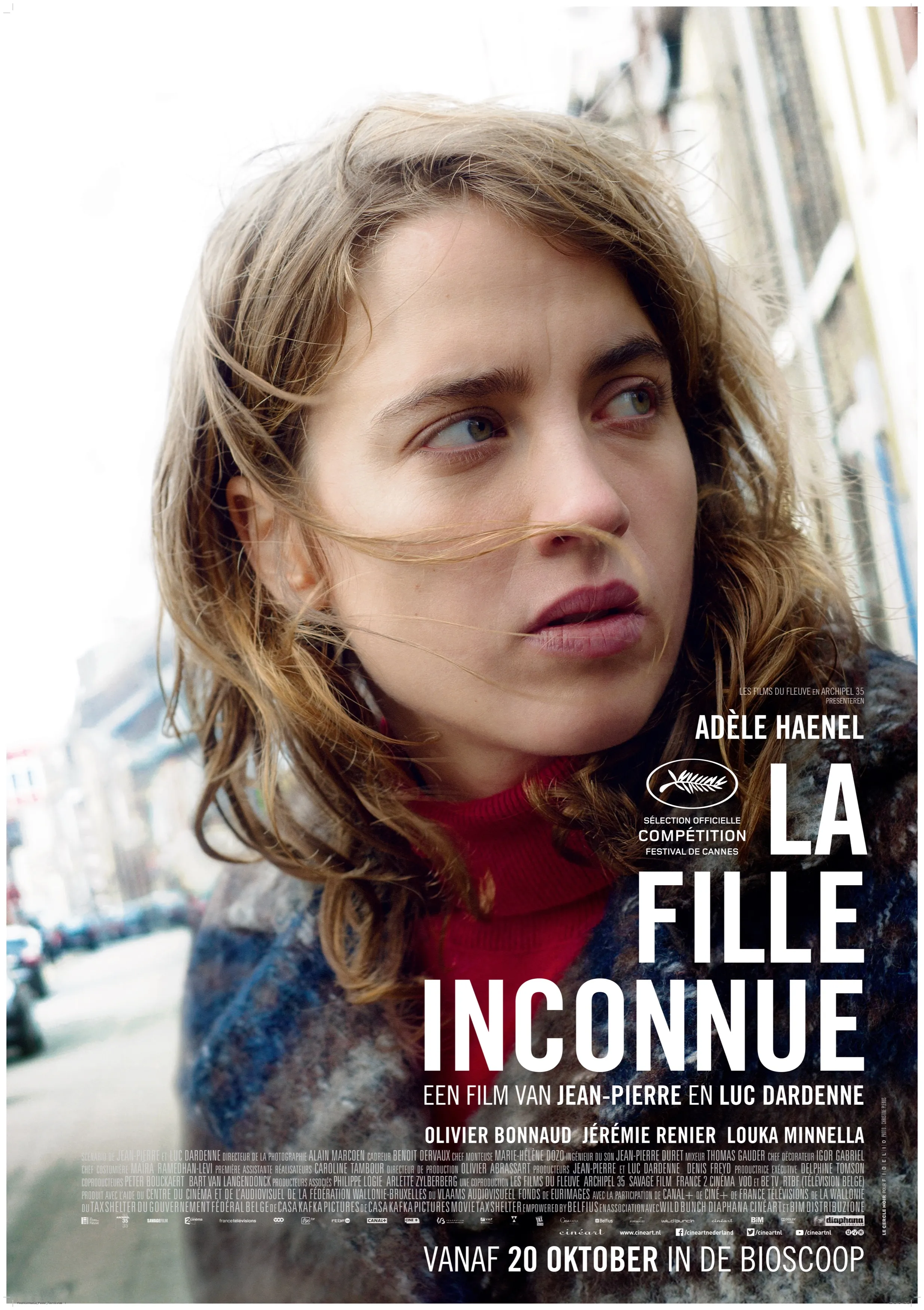 La fille inconnue poster
