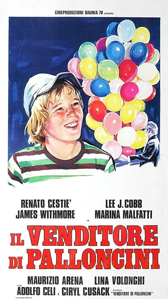 Il venditore di palloncini poster