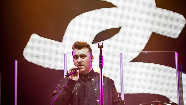 Sam Smith live op Lowlands 2014.