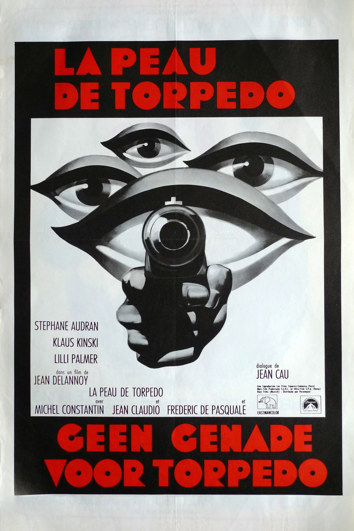 La Peau de torpédo poster