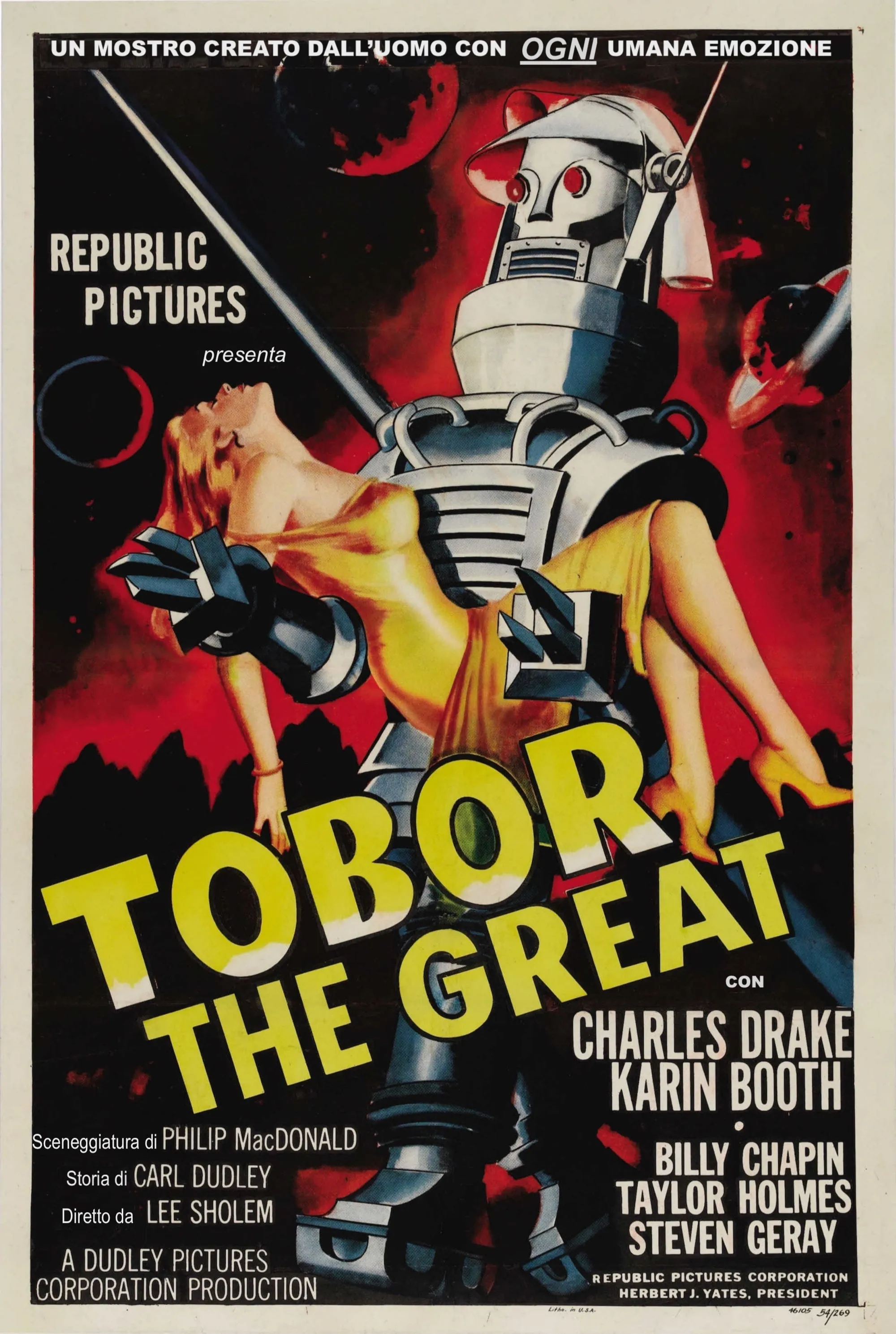 Tobor the Great poster