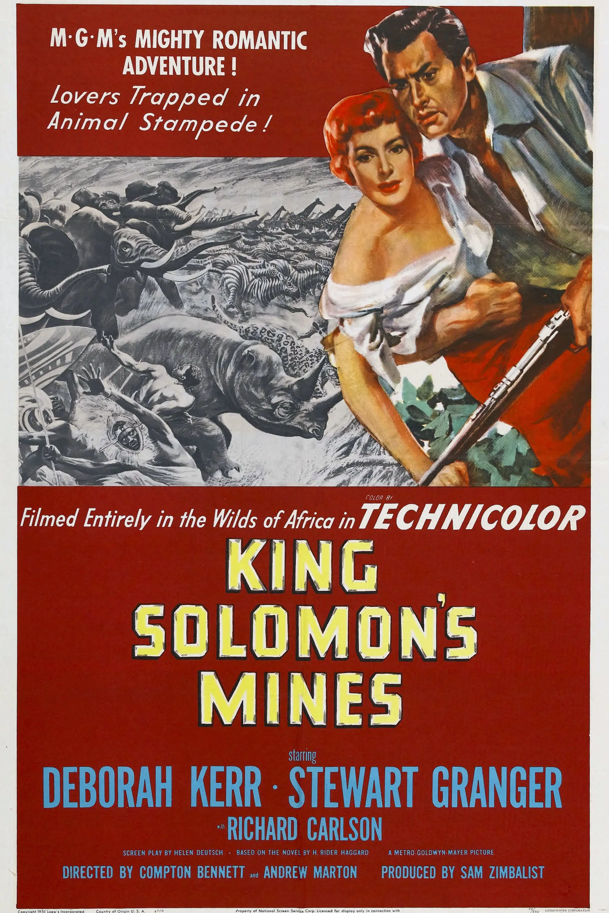 King Solomon's Mines poster