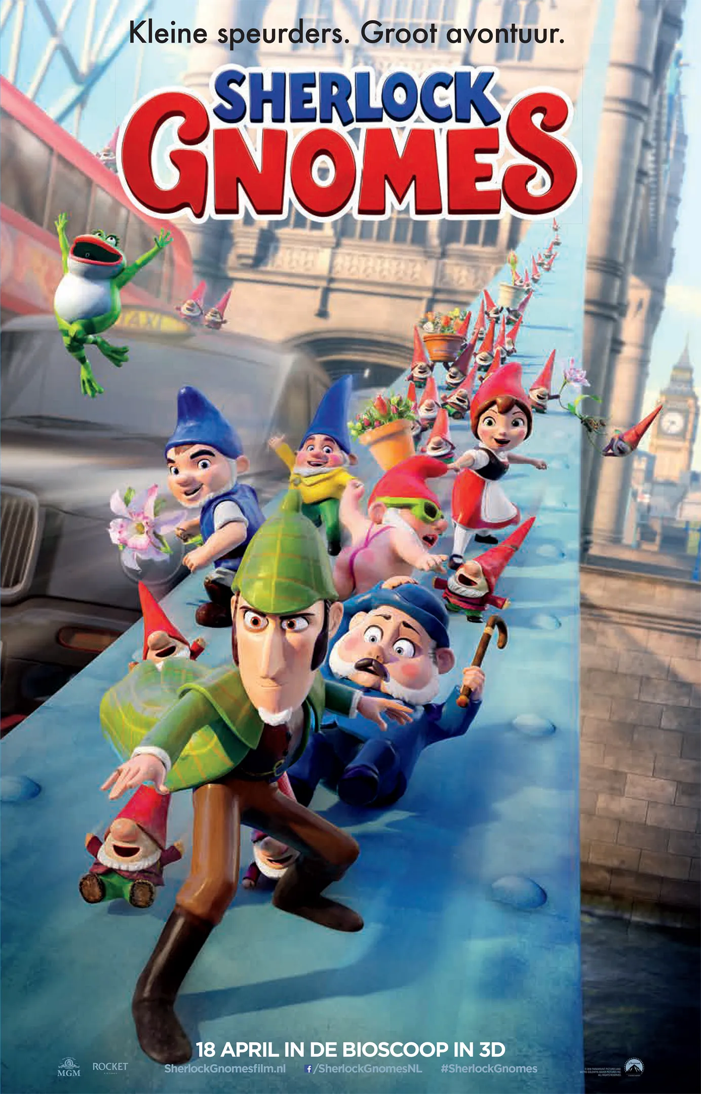 Sherlock Gnomes poster