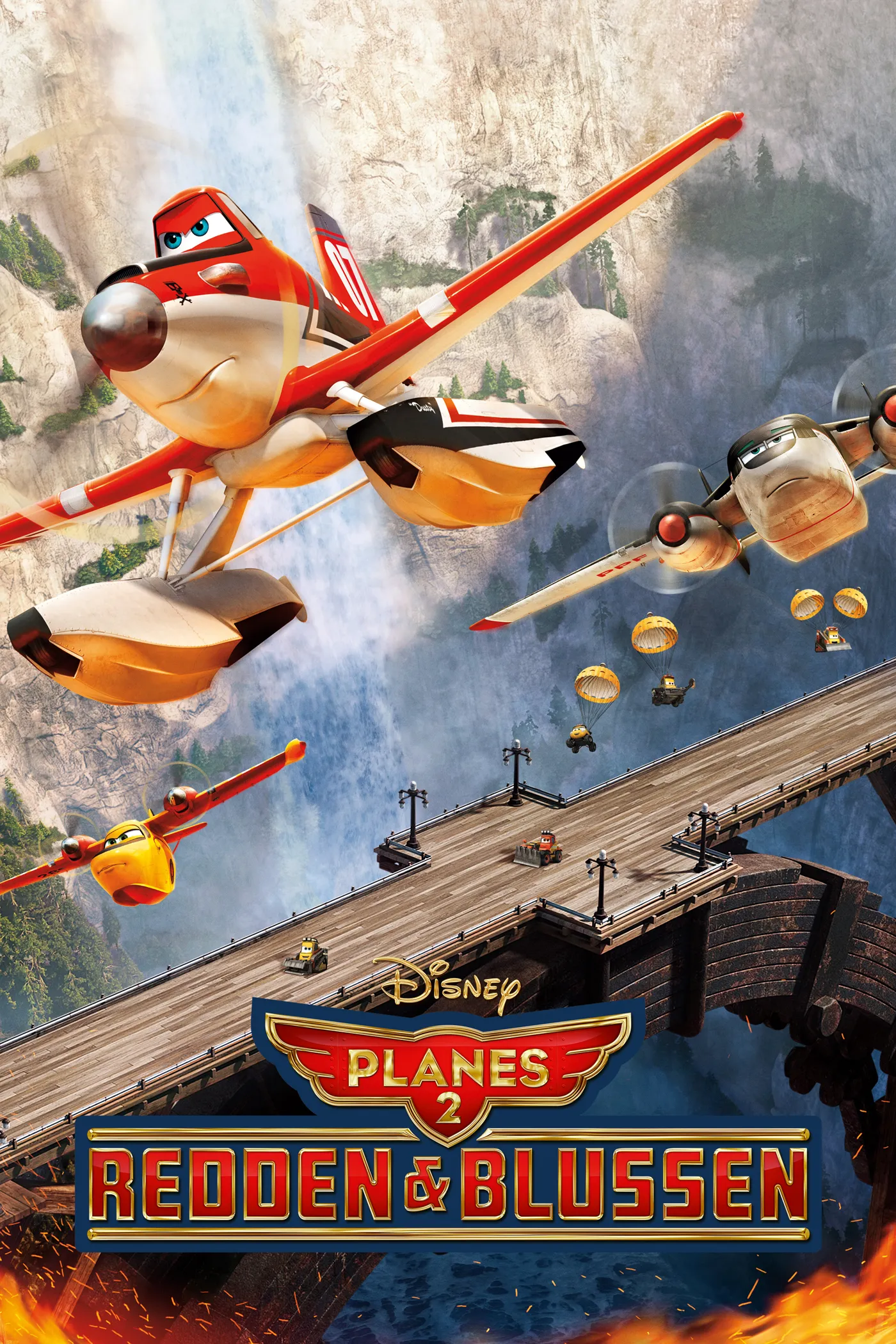 Planes 2: Redden & blussen poster