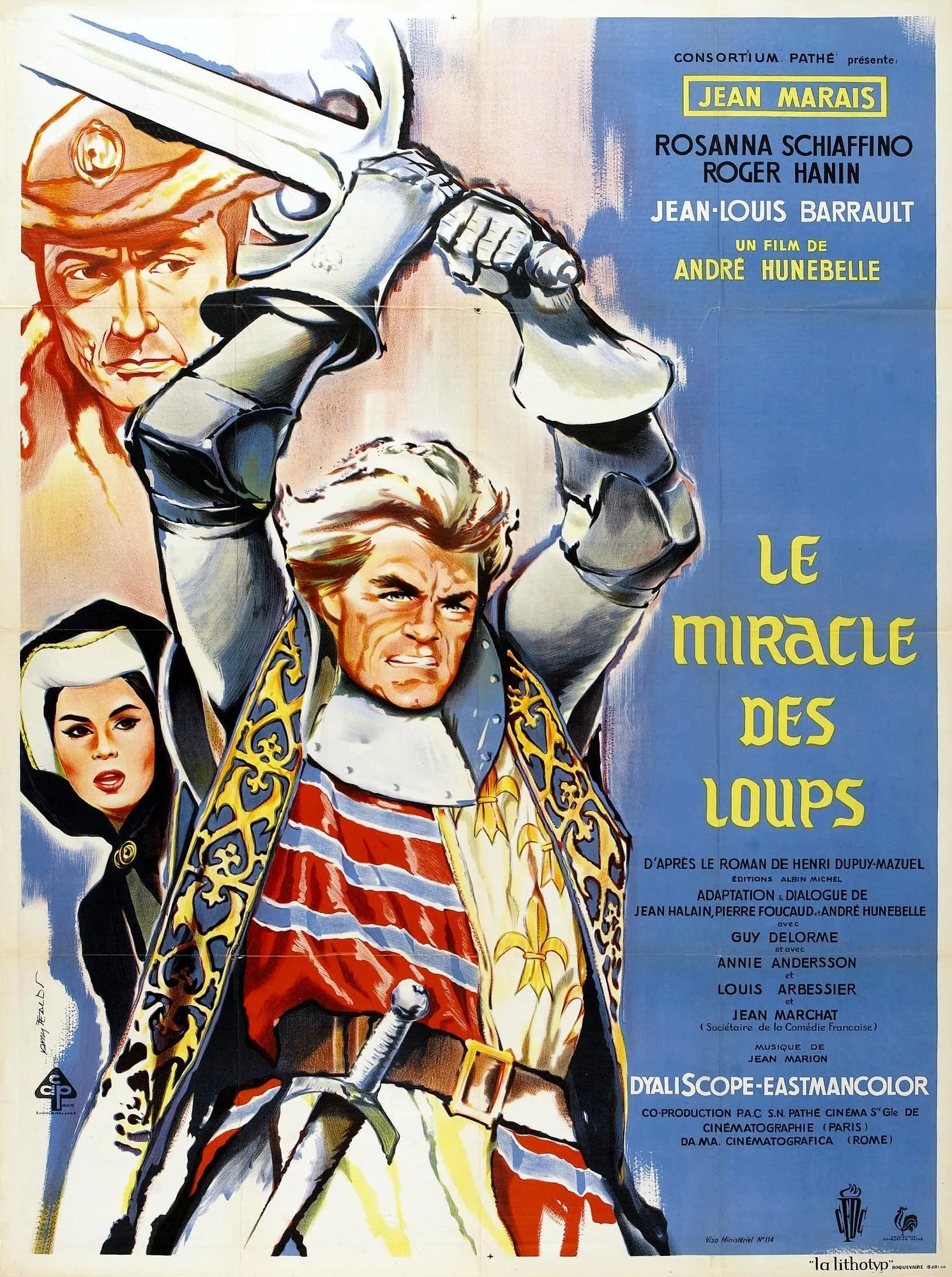 Le miracle des loups poster