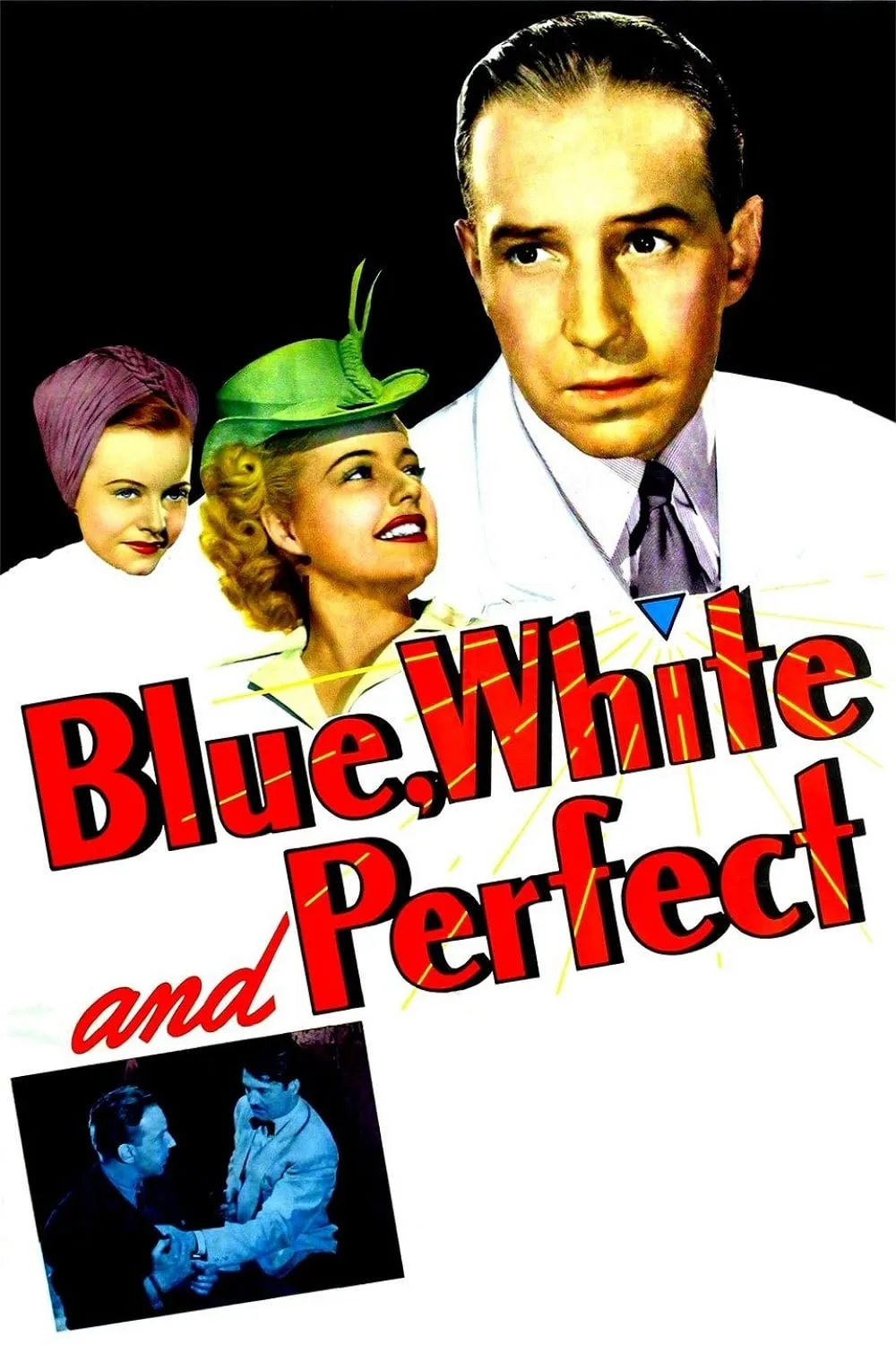 White And Perfect Blue poster