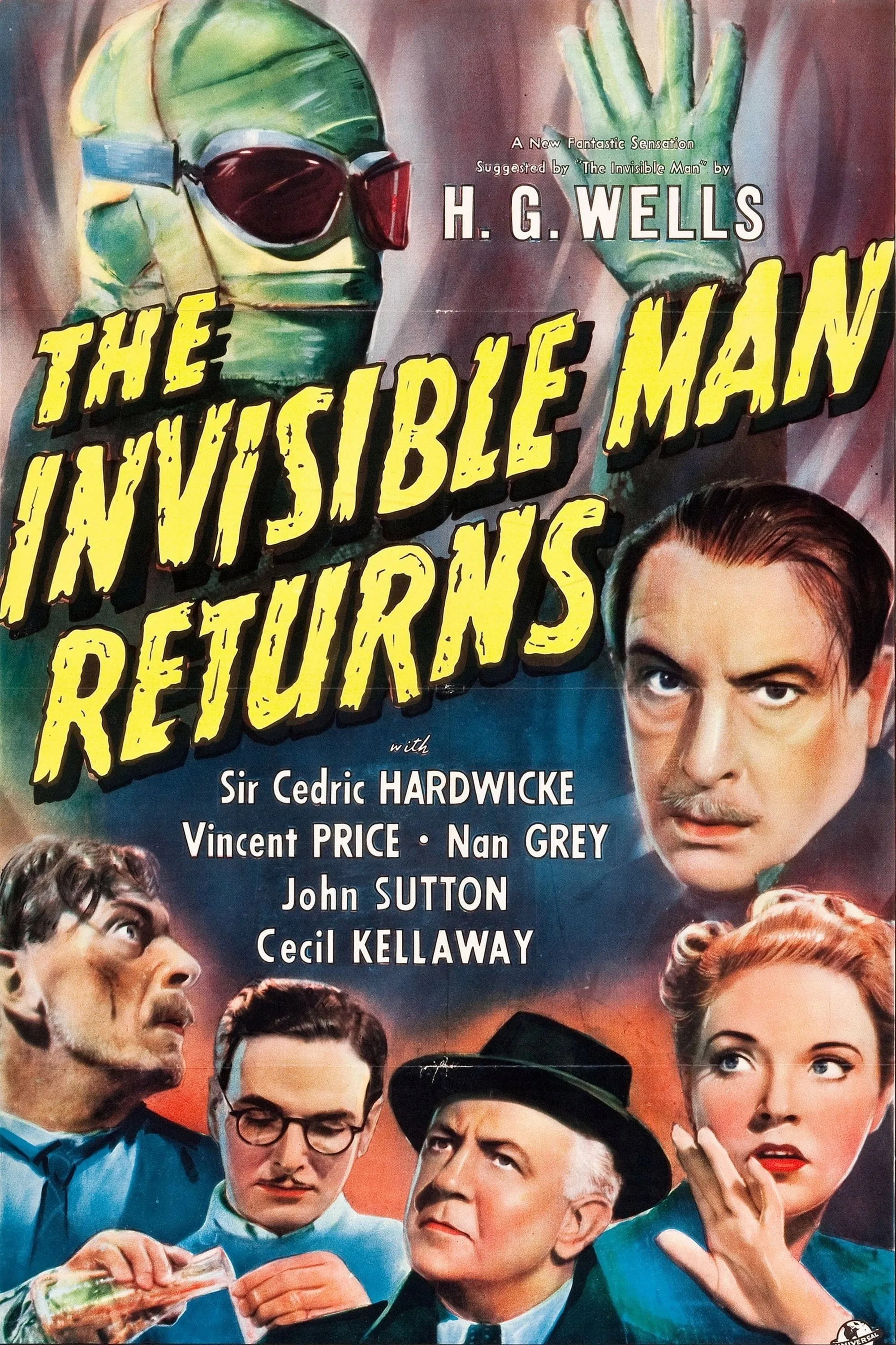 The Invisible Man Returns poster