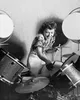 American drummer Viola Smith (1912 - 2020) in action, circa 1945.
