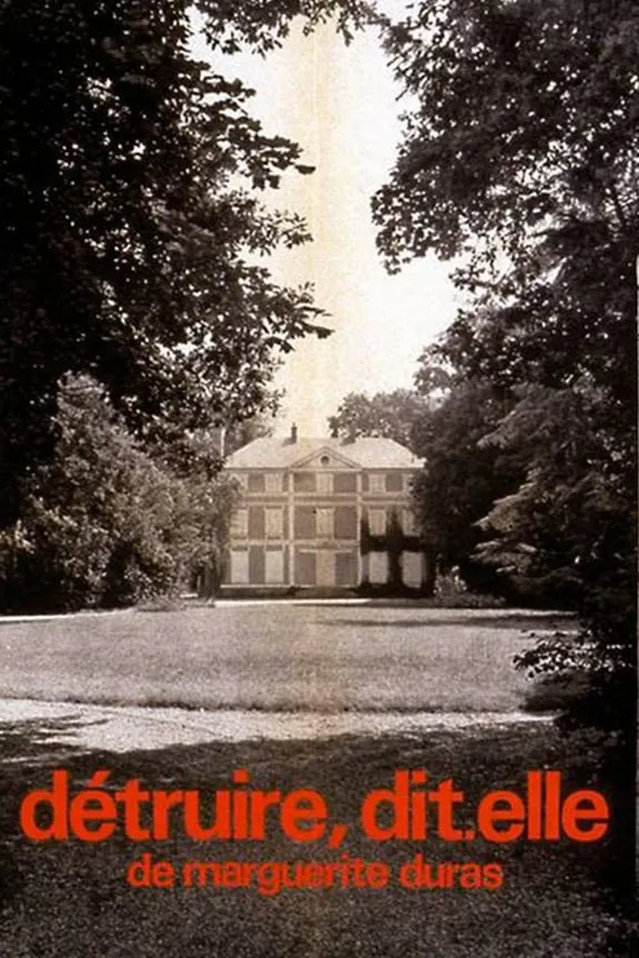 Détruire, dit-elle poster