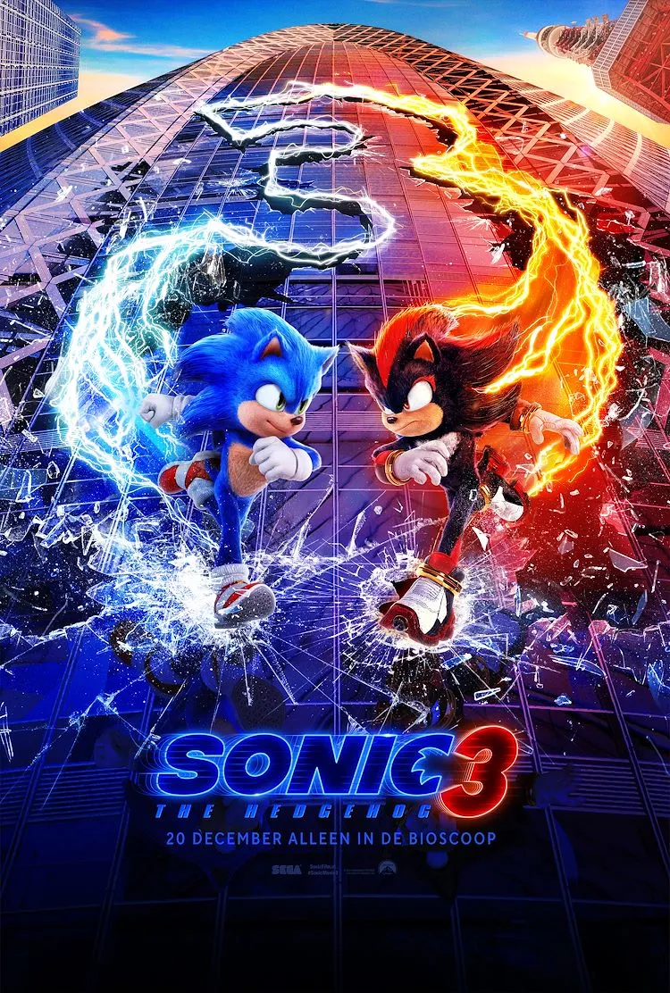Sonic The Hedgehog 3 poster