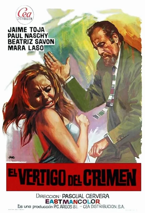 Vértigo del crimen poster