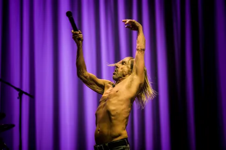Iggy Pop op Lowlands 2017