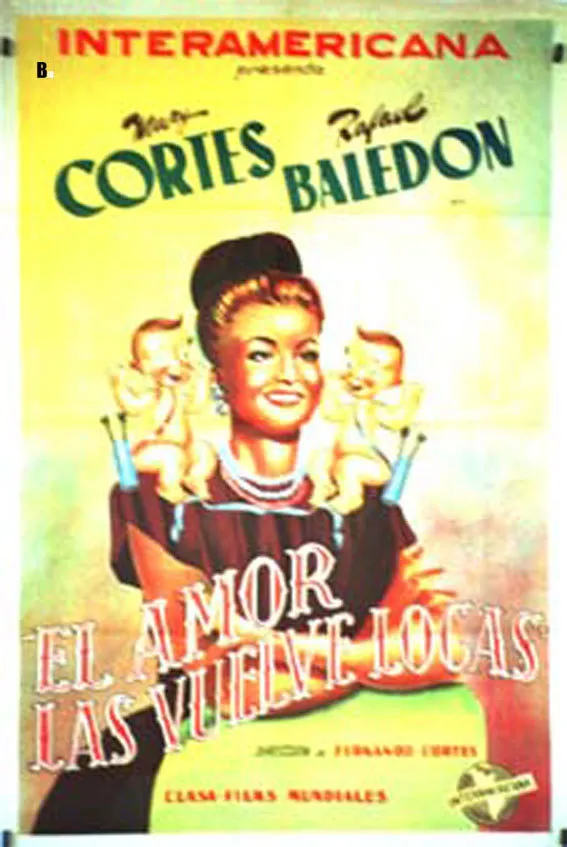 El Amor las vuelve locas poster