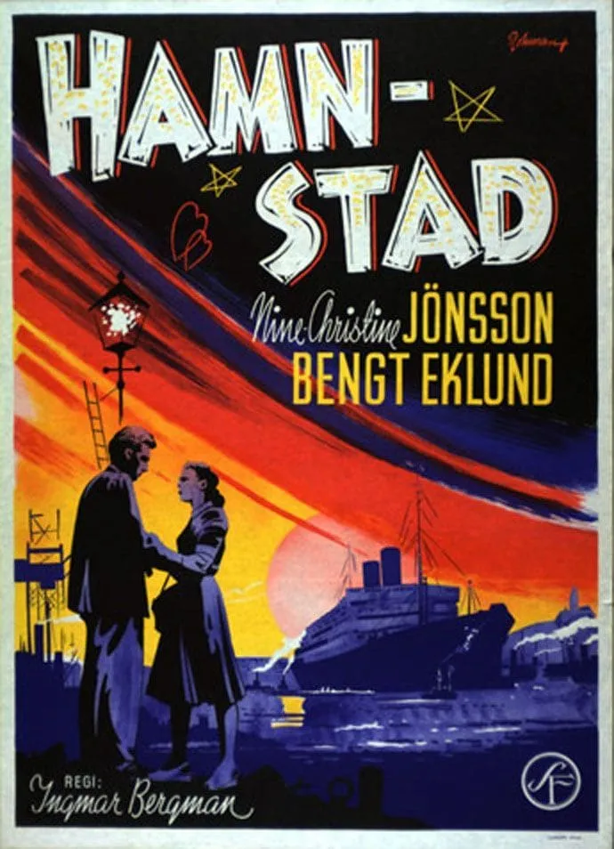 Hamnstad poster
