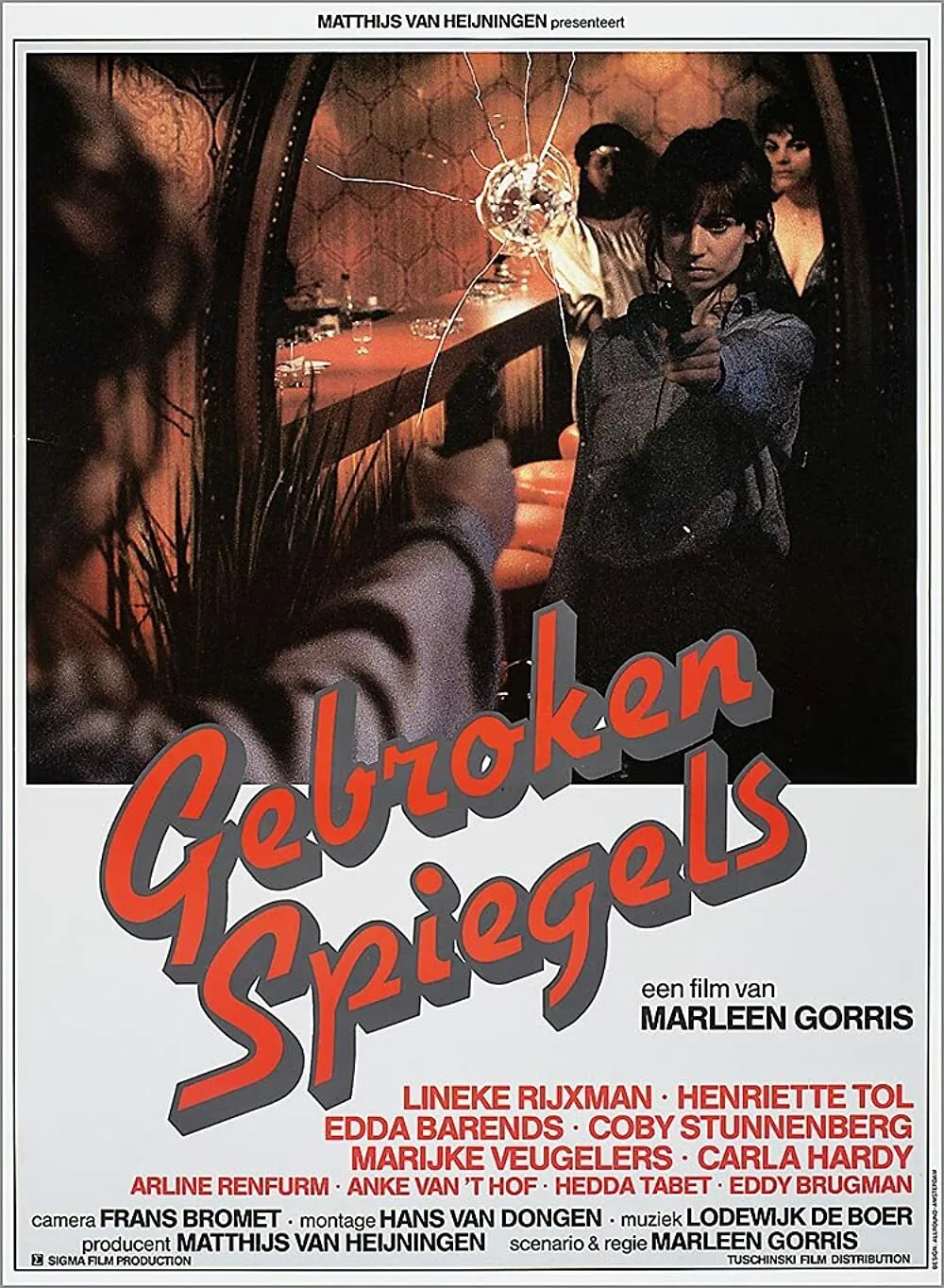Gebroken spiegels poster