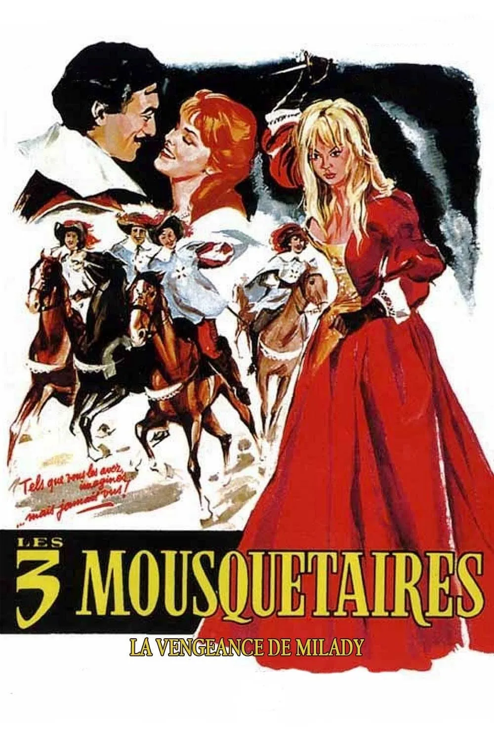 Les trois mousquetaires: La vengeance de milady poster
