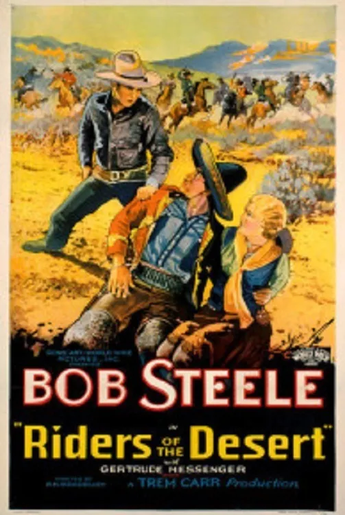 Riders of the Desert poster