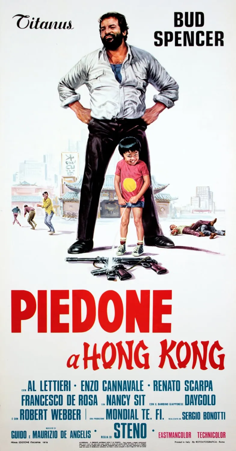 Piedone a Hongkong poster