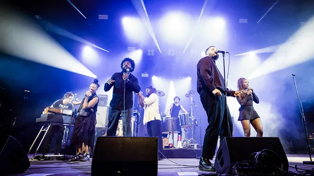 Young Fathers in de TWO tijdens BKS 2023