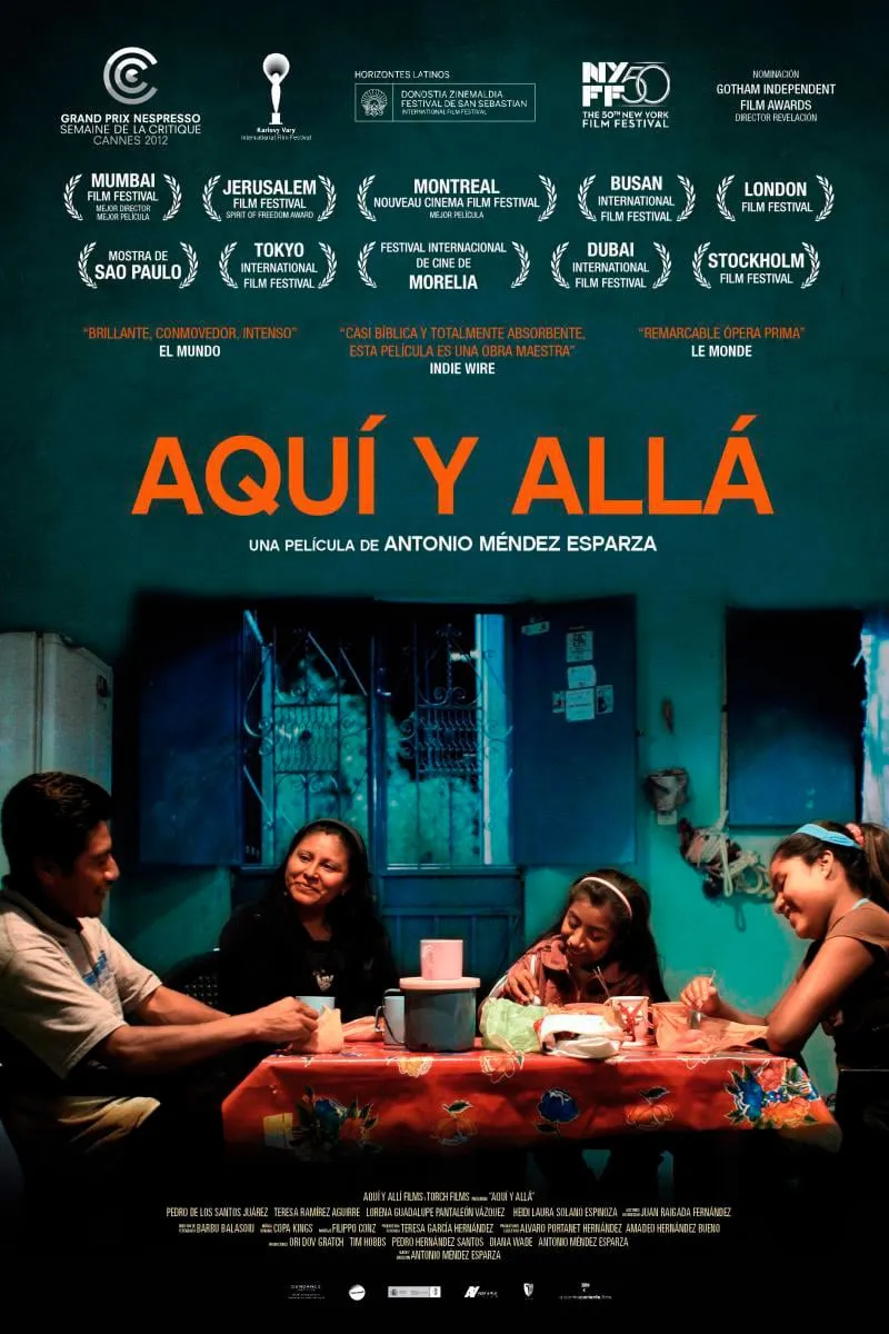 Aquí y allá poster