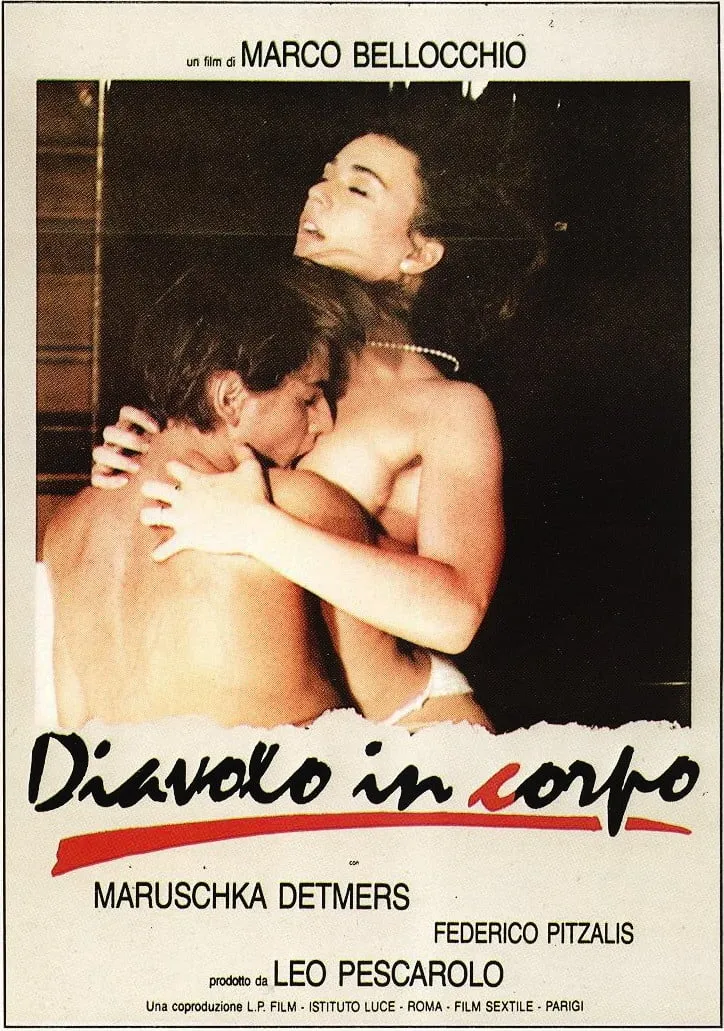 Diavolo in corpo poster