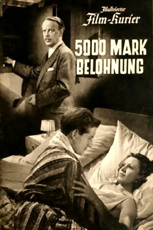 5000 Mark Belohnung poster