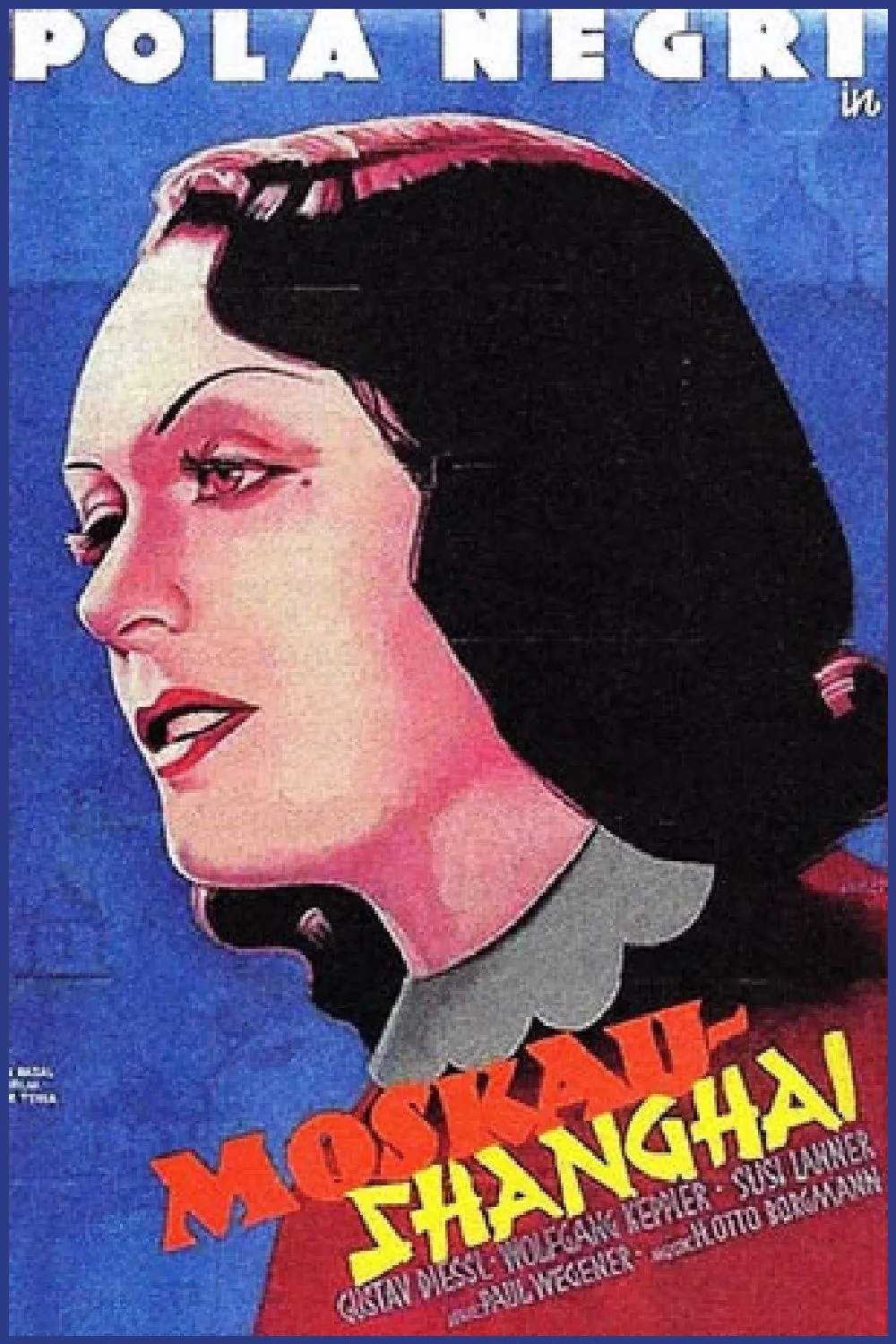 Moskau-Shanghai poster