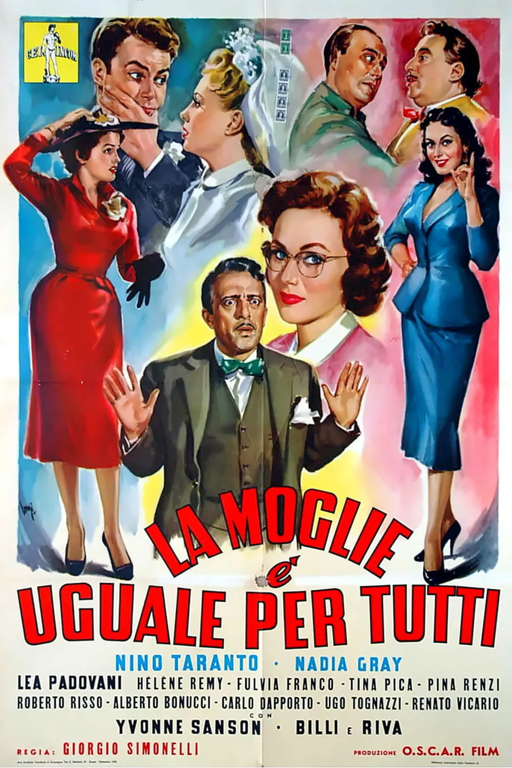 La moglie é uguale per tutti poster