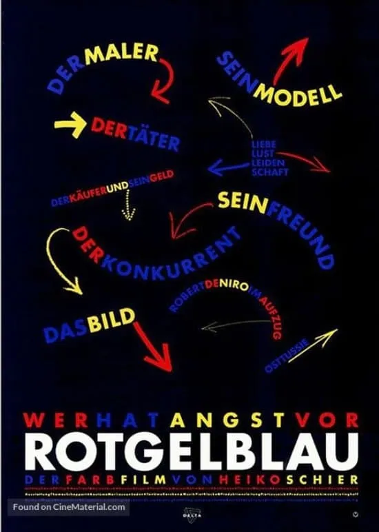 Wer hat Angst vor Rot Gelb Blau poster