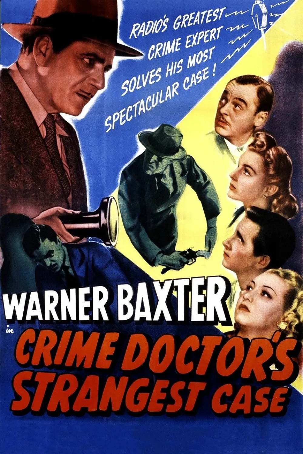 Crime Doctor's Strangest Case poster
