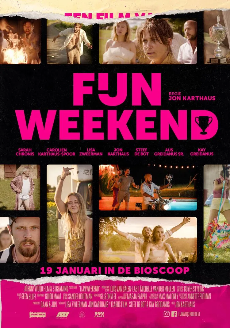 Fijn weekend poster