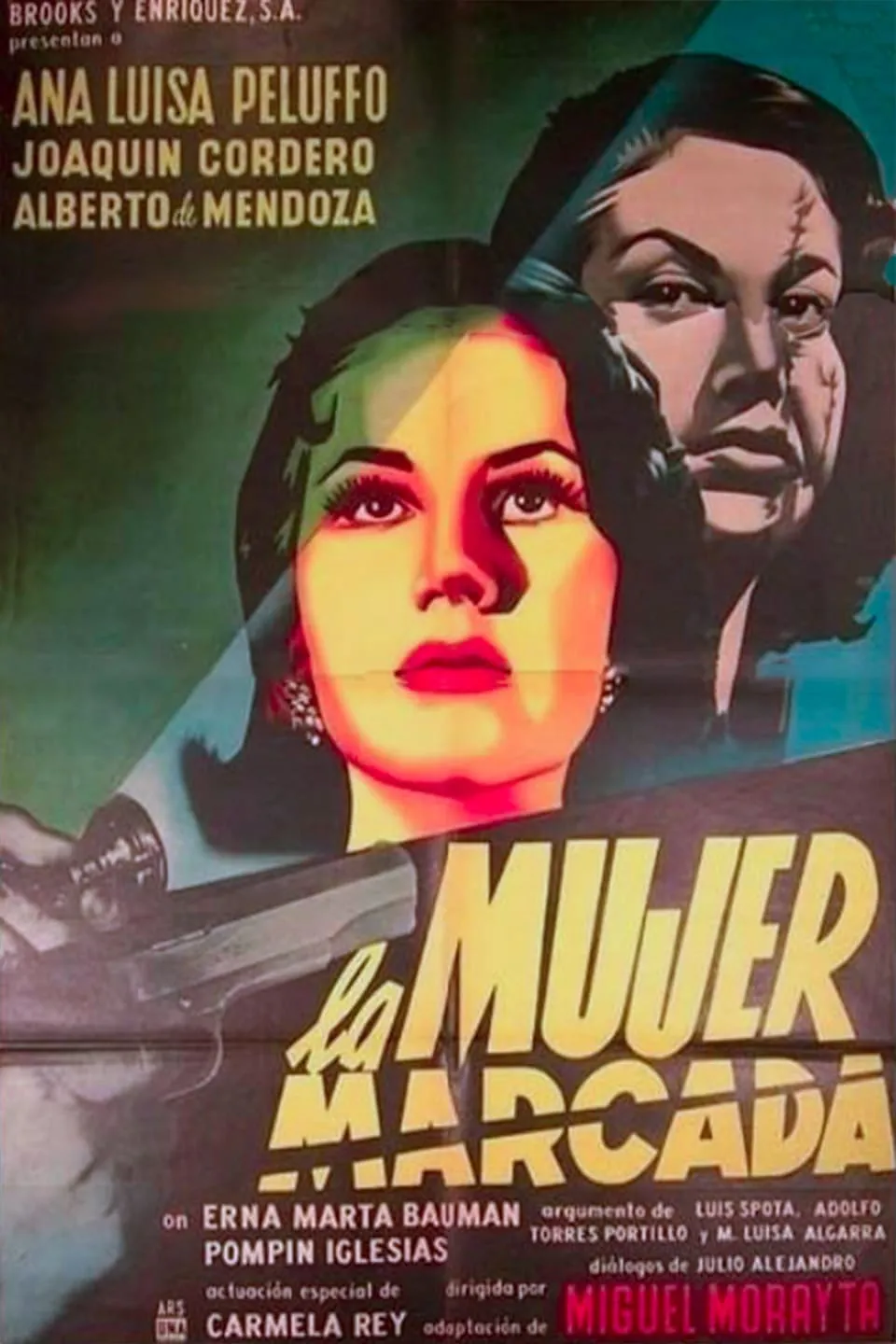 La Mujer marcada poster
