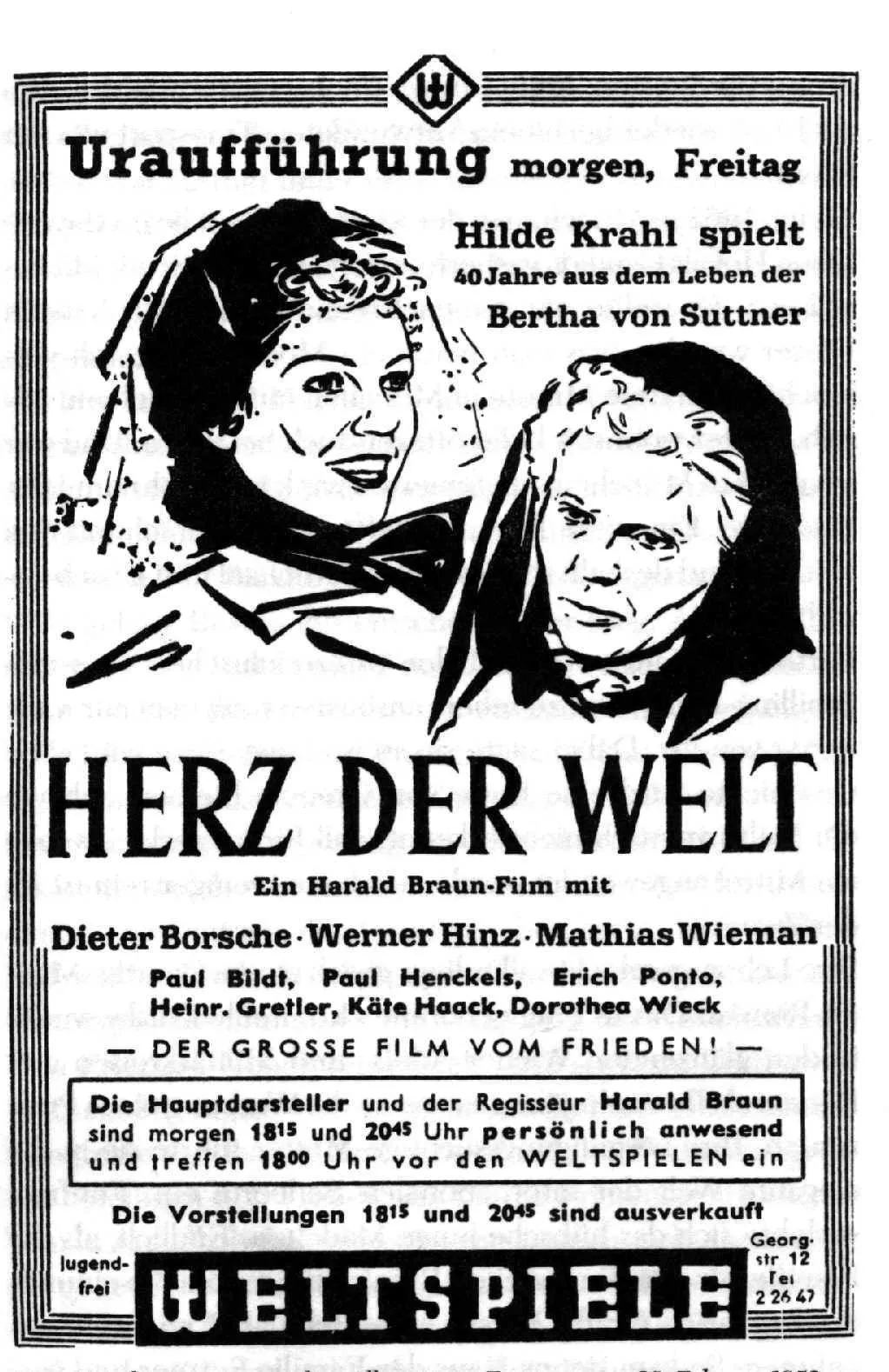 Herz der Welt poster