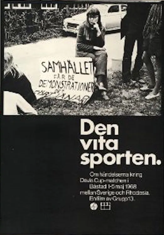 Den vita sporten poster