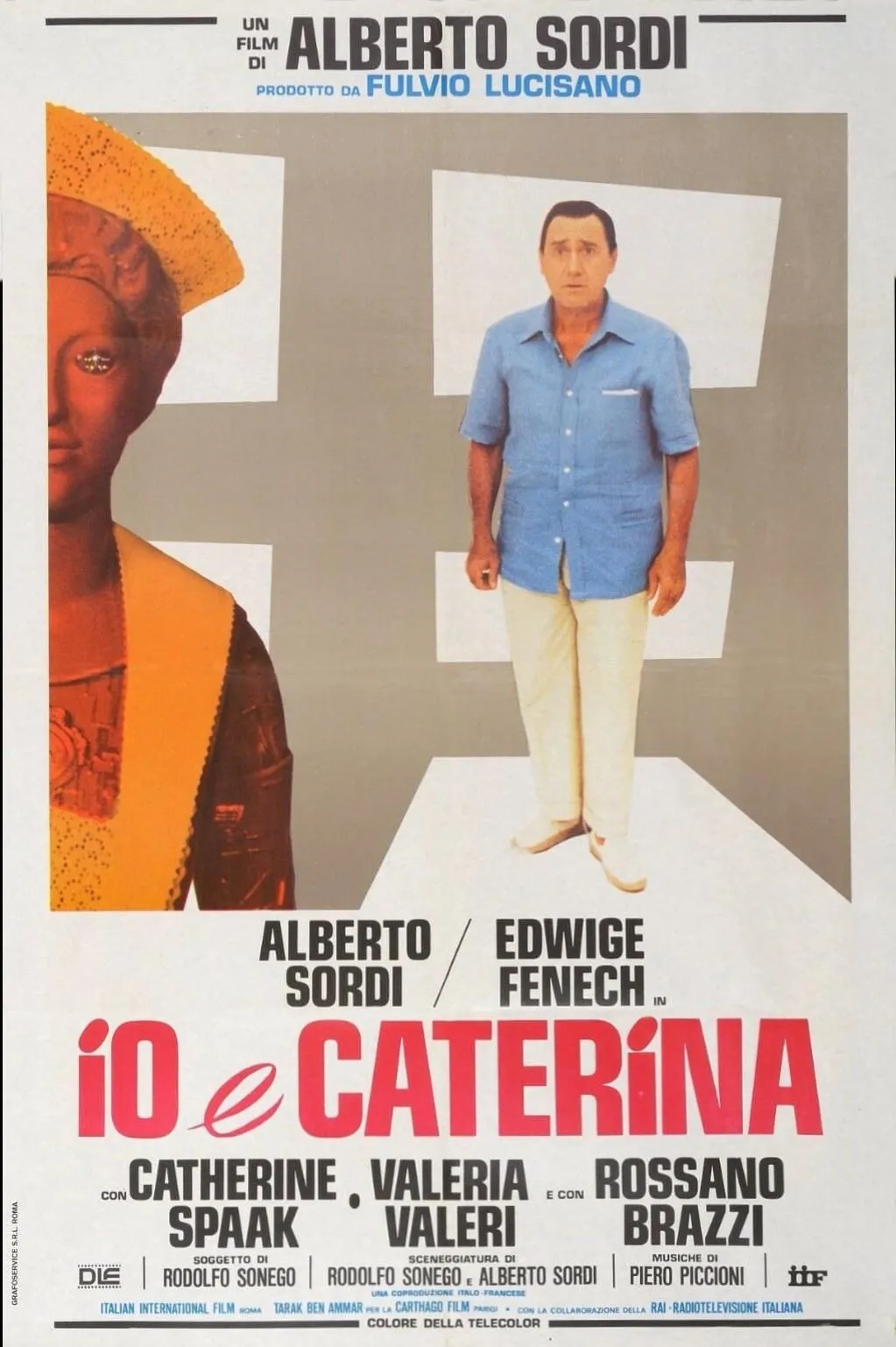 Io e Caterina poster