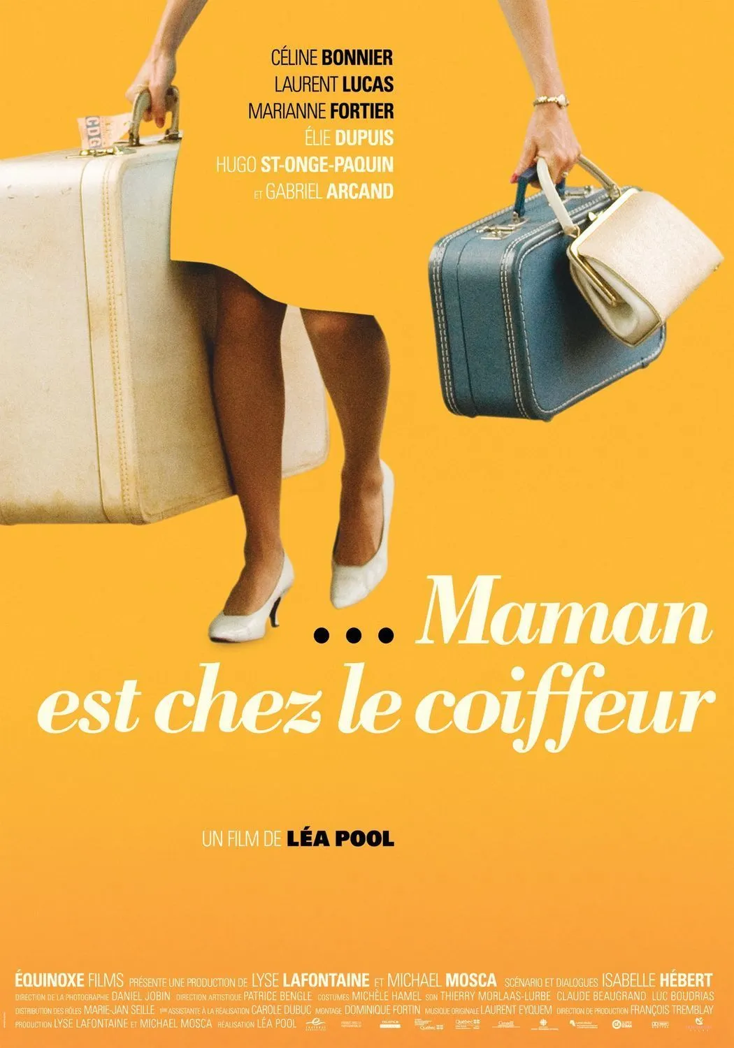 Maman est chez le coiffeur poster