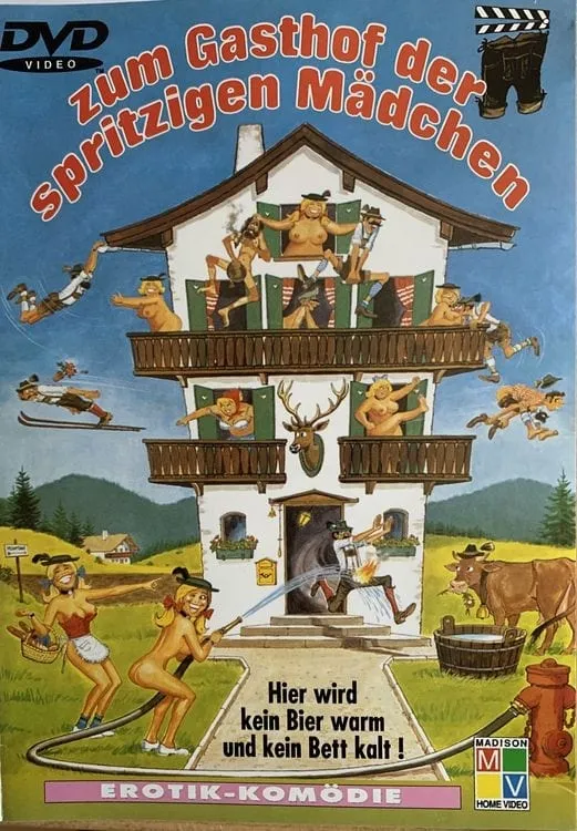 Zum Gasthof der Spritzigen Mädchen poster