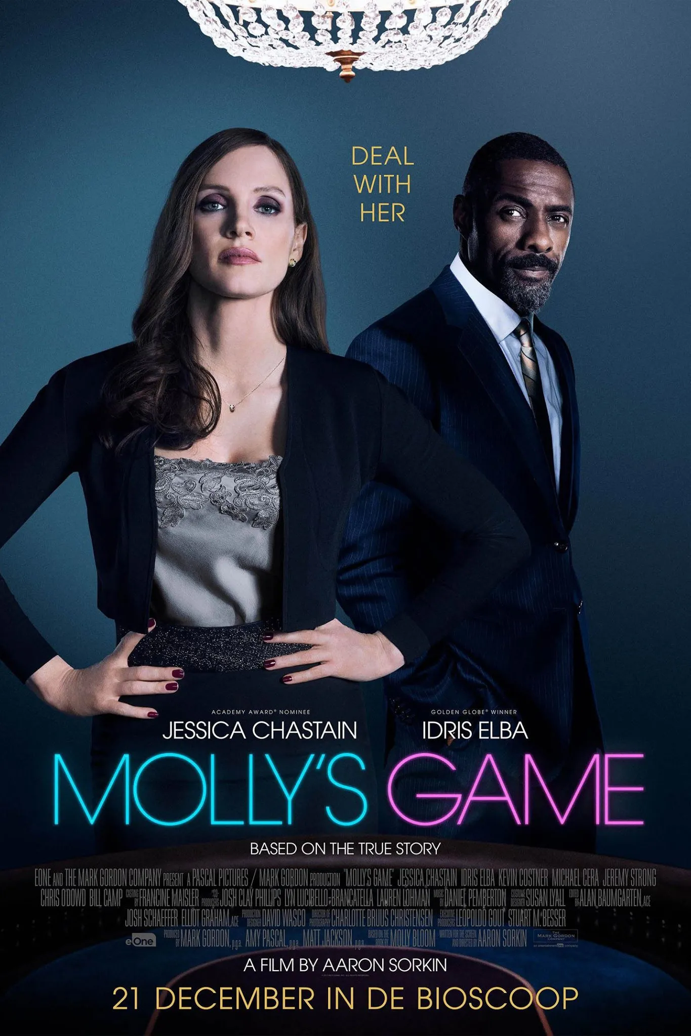 Molly's Game poster