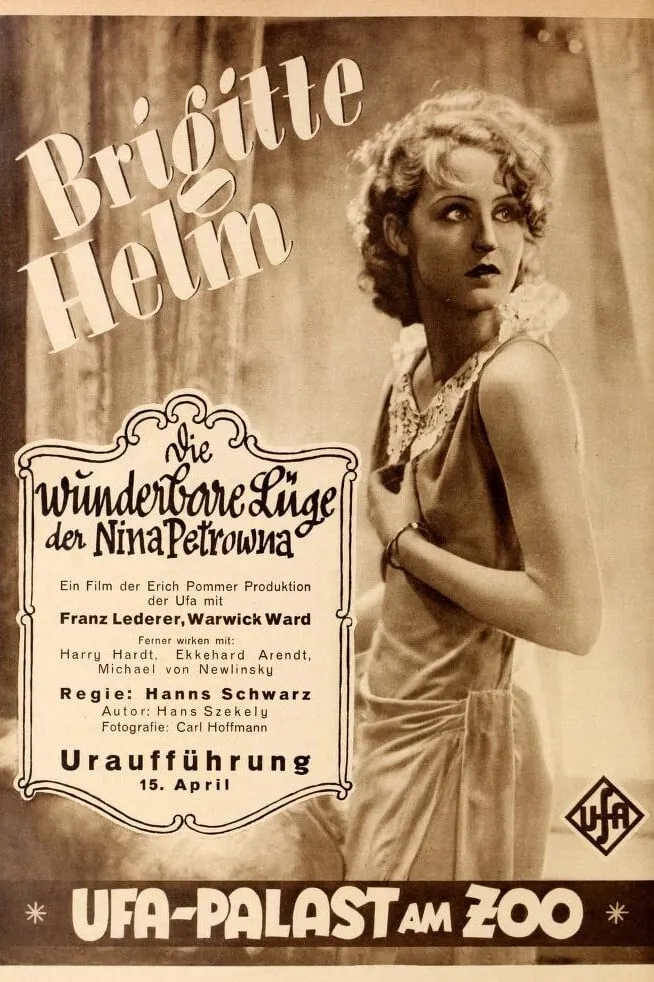 Die wunderbare Lüge der Nina Petrowna poster