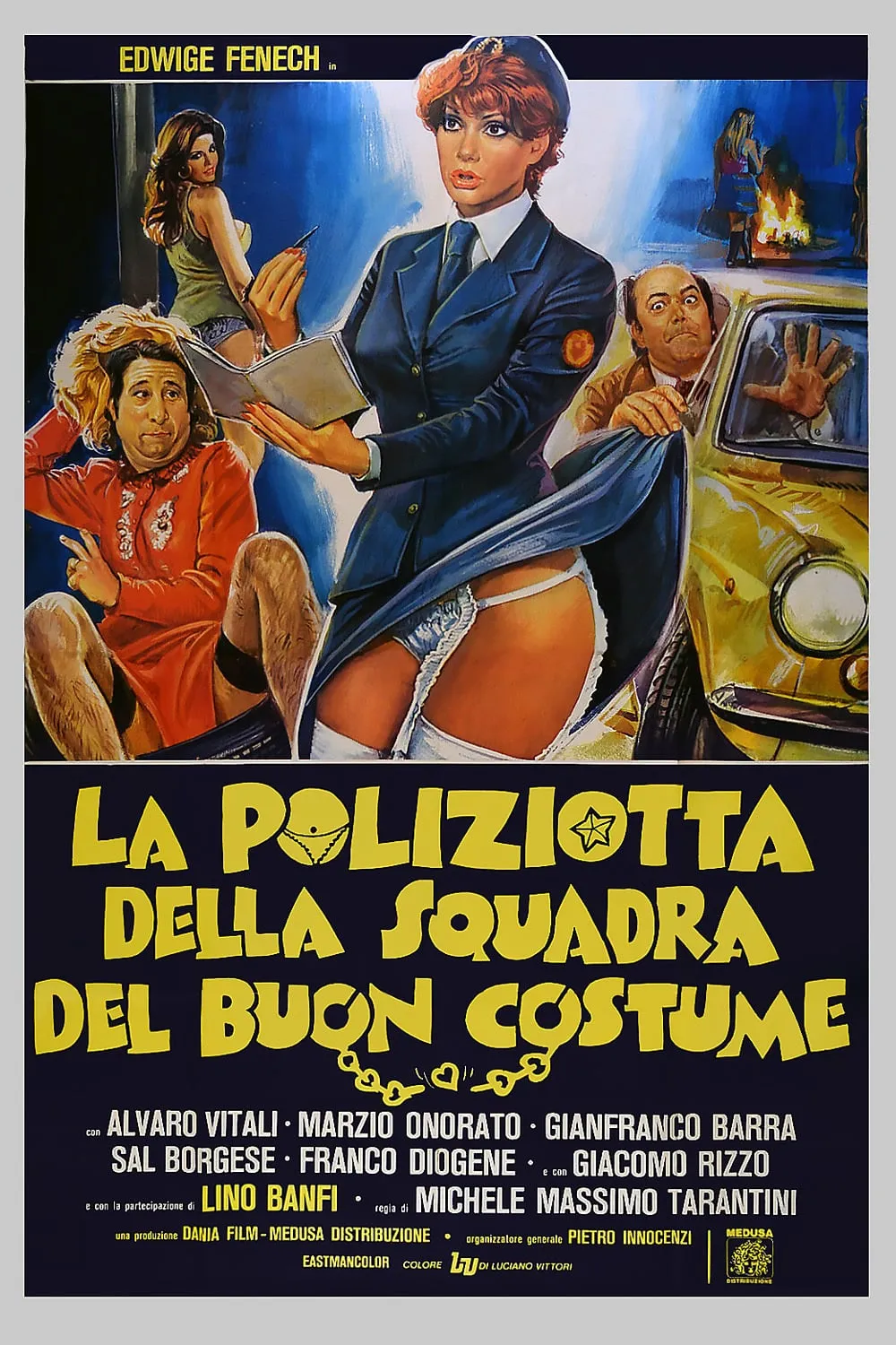 La poliziotta della squadra del buon costome poster