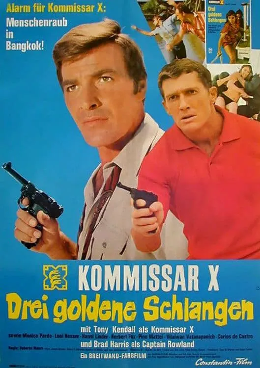 Kommissar X - Drei goldene Schlangen poster
