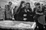 Ukraine Kramatorsk
14-year-old girl twins Yuliya and Anna Aksenchenko were killed in the rocket attack in Kramatorsk 27 june2023, among 10 others, 60 people are wounded, also one female journalist is still in critical condition. *** Local Caption *** Ukraine Kramatorsk
14-year-old girl twins Yuliya and Anna Aksenchenko were killed in the rocket attack in Kramatorsk, among 10 others, 60 people are wounded, also one female journalist is still in critical condition.