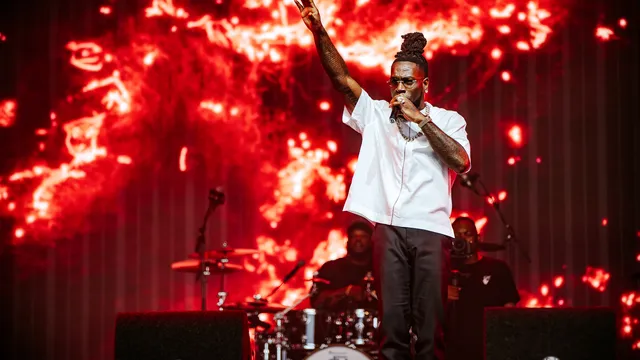 Burna Boy in de Alpha op Lowlands 2022