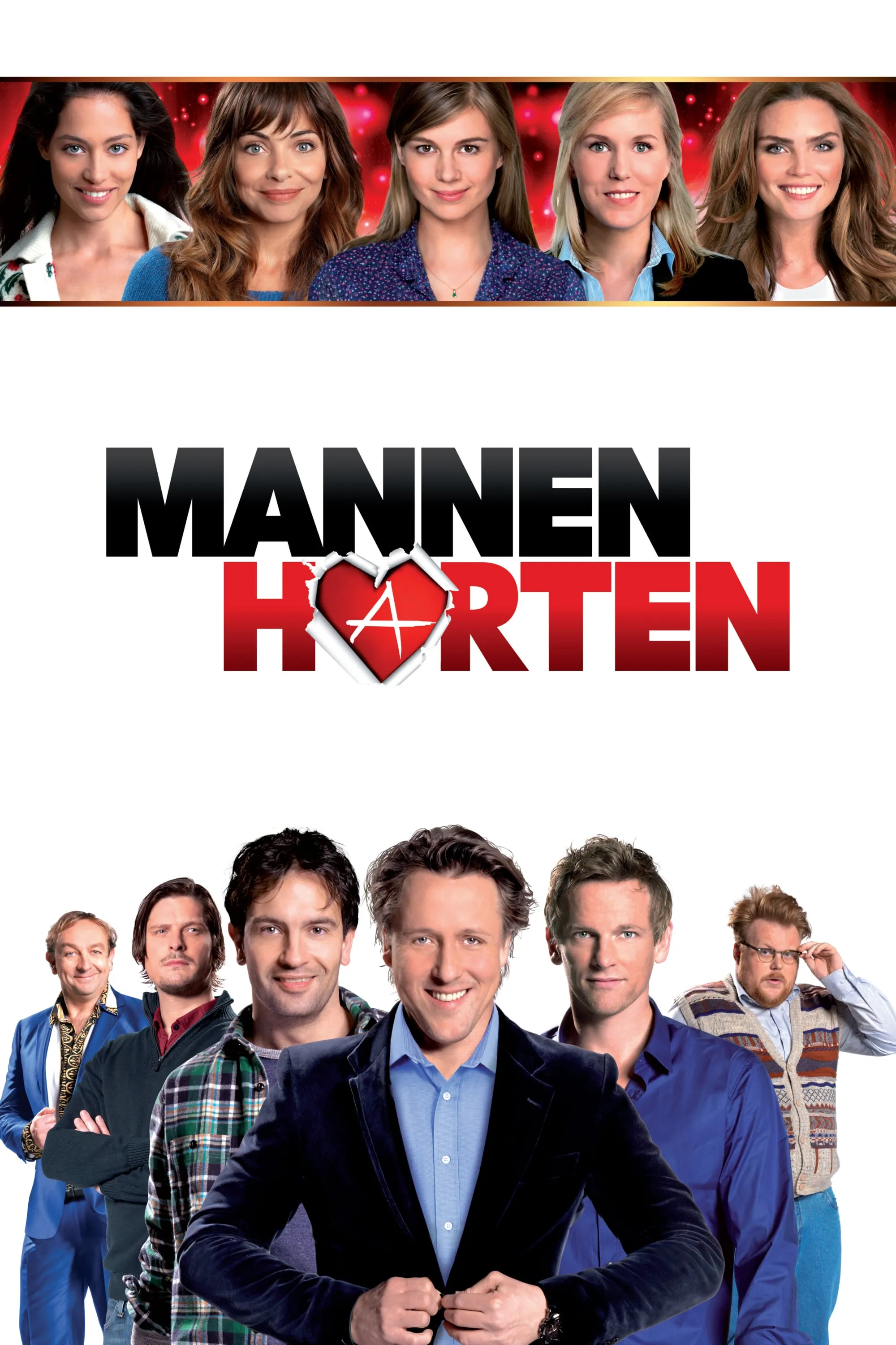 Mannenharten poster