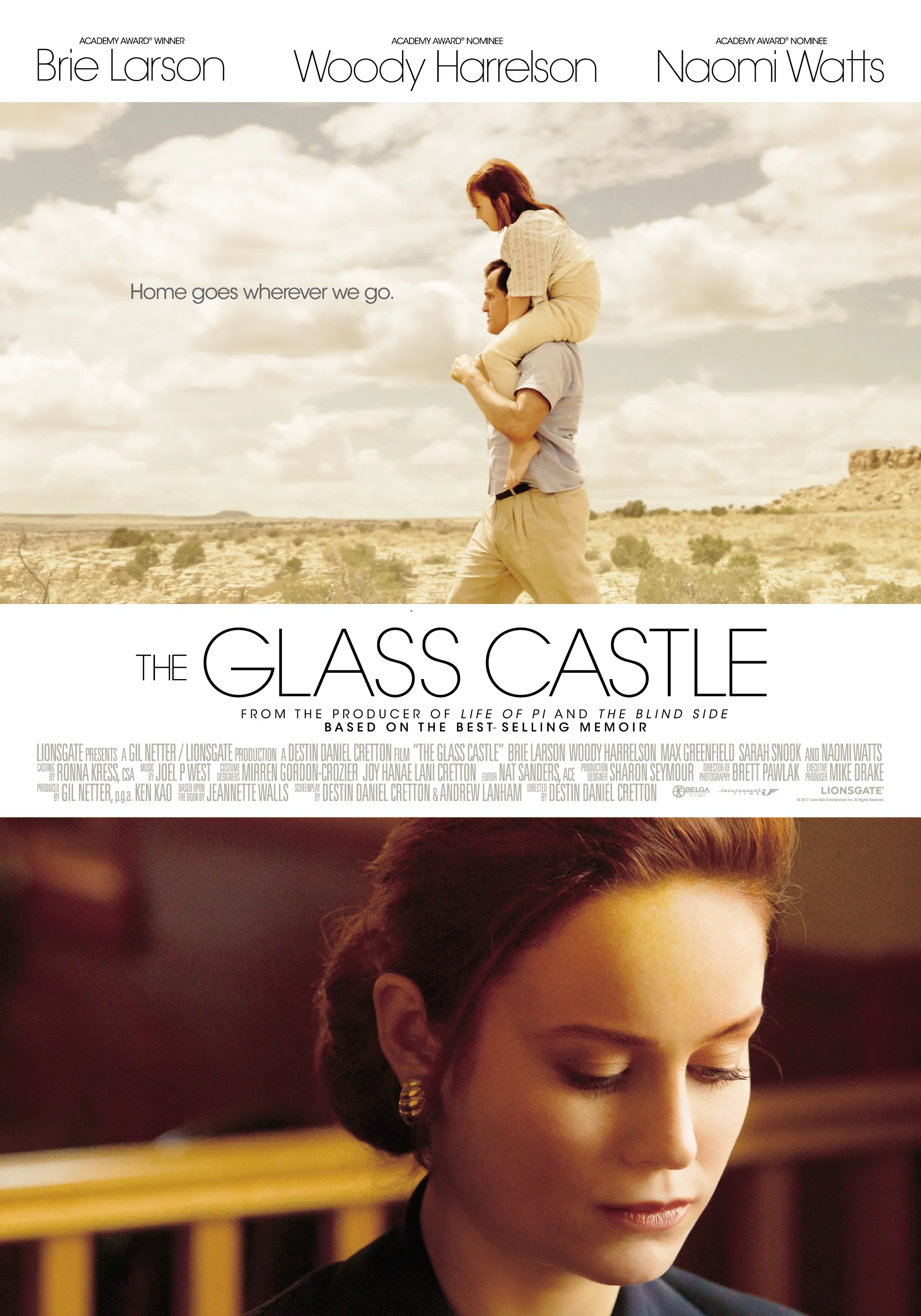 The Glass Castle poster