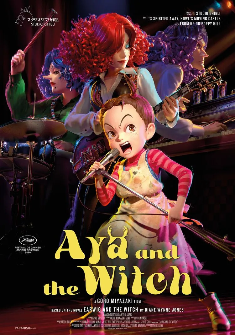 Aya and the Witch poster